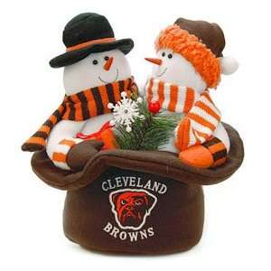  Cleveland Browns Snowmen Top Hat