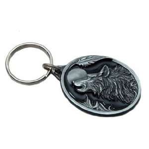  Howling Wolf Key Ring