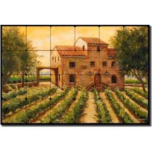  Cardella Winery by Joanne Morris   Tuscan Vineyard Tumbled 