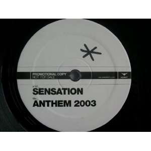  SENSATION Anthem 2003 12 promo Sensation Music