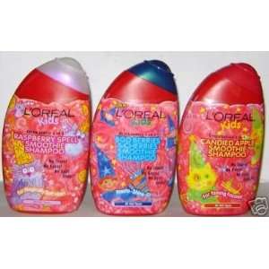  LOREAL Kids 2 in 1 Raspberry Spell Smoothie Shampoo ~ 9 