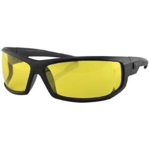   Bobster AXL Sunglasses   Yellow Anti Fog Lens   EAXL001Y Automotive