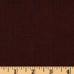  44 Wide Moda Maison de Garance Solid Brown Fabric By The 