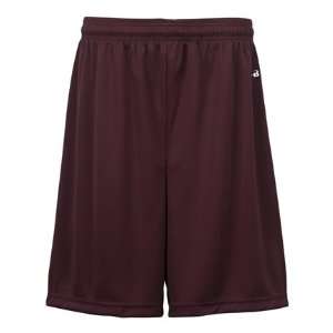  Badger Performance Core B Dry Shorts 9 Inseam MAROON AS 