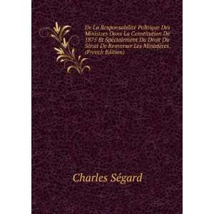   MinistÃ¨res . (French Edition) Charles SÃ©gard  Books