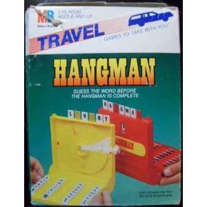  Vintage 1987 Travel Hangman Toys & Games