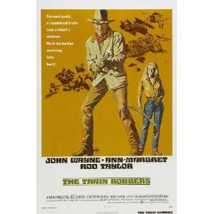 The Train Robbers (1973) 27 x 40 Movie Poster Style A 