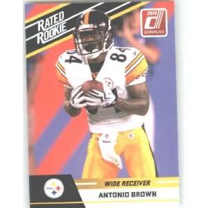 com 2010 Donruss Rated Rookies #6 Antonio Brown   Pittsburgh Steelers 