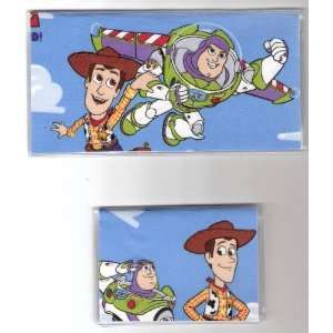  Checkbook Cover Debit Set Made with Disney Toy Story Woody 
