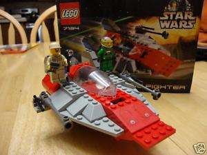 LEGO STAR WARS 7134 A WING FIGHTER 100% COMPLETE  