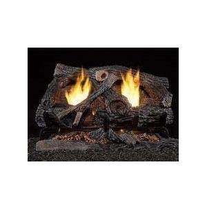  Firegear 29 inch Roaring Red Vent Free Propane Gas Log Set 