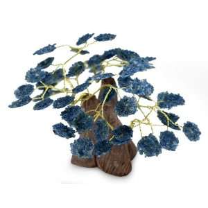  Gemstone tree, Blue Apatite Tree