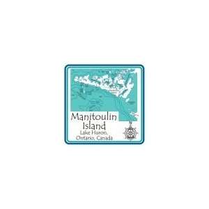 Manitoulin Island 4.25 Square Absorbent Coaster