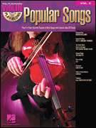 Popular Songs   Violin Play Along Sheet Music Book & CD  