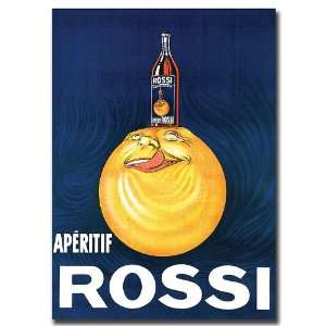  Aperitif Rossi Gallery Wrapped 24x32 Canvas Art