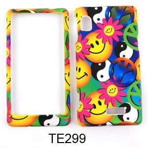  MOTOROLA DROID 2 CASE SMILE FLOWERS PEACE YING TANG Cell 