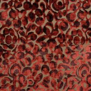  Marchmain Velvet Claret by Mulberry Fabric Arts, Crafts 