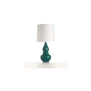  Paddy Teal Crackle Ceramic / Acrylic Lamp by Arteriors 