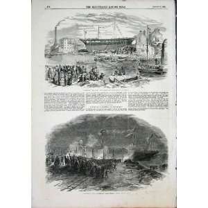   La Rogue Sunderland Ship Iron Screw Steamer Azoff 1855