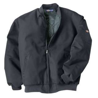 DICKIES LINED TEAM JACKET BLACK NAVY CHARCOAL ALL SIZES  
