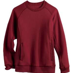  Womens Sweatshirt   Souped Up Sweatshirt   Dark Red L 