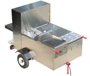   Hotdog Food & Drink Vending Catering Cart Concession Stand / Trailer