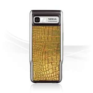  Design Skins for Nokia 3230   Gold Snake Design Folie 
