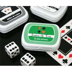  A Lucky Pair Vegas Themed Mint Tins Health & Personal 