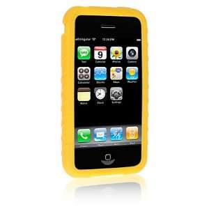  Silicone Skin Cover Case Apple iPhone 3G Premium Yellow 