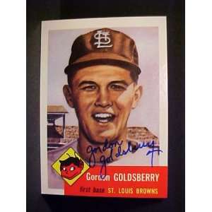  Gordon Goldsberry St. Louis Browns #200 1953 Topps 