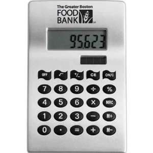  Ripple   1   Desktop silver solar calculator with raised 