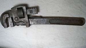 Stillson Bonney MFG. Allentown PA 10 Adjustable Wrench  