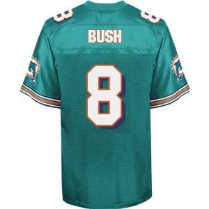  Dolphins NFL Jerseys #8 Reggie Bush Authentic Football Green Jersey 