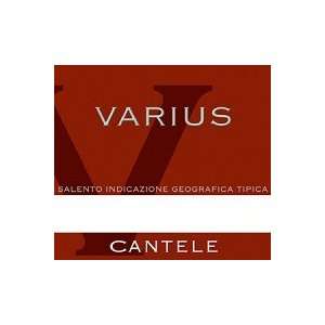  Cantele Varius Salento Igt 2003 750ML Grocery & Gourmet 