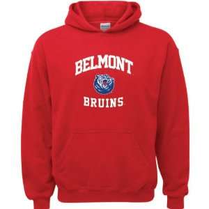  Belmont Bruins Red Youth Aptitude Hooded Sweatshirt 