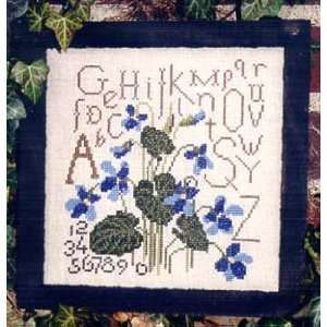  Cedar Hill Sweet Violets Counted Cross Stitch Chart Arts 