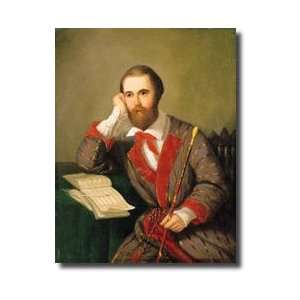 Portrait Of A Man Presumed To Be Charles Gounod 181893 Giclee Print 