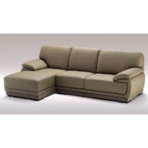 Modern Furniture  VIG  Geneve Italian Leather Sectional Sofa  