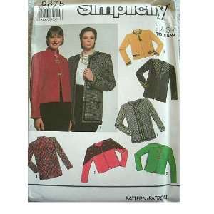 com MISSES LINED JACKET IN 2 LENGTHS SIZE 10 12 14 16 18 EASY TO SEW 