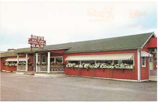 View of Reds Seafood Restaurant, West Coxsackie NY  