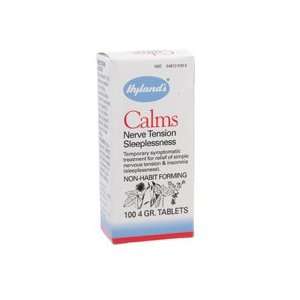  Hylands Homeopathic Calms (100 Tablets) Health & Personal 
