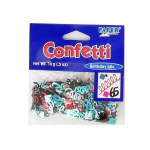  36 Bags of 65th Birthday Confetti