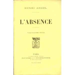  labsence Ardel Henri Books