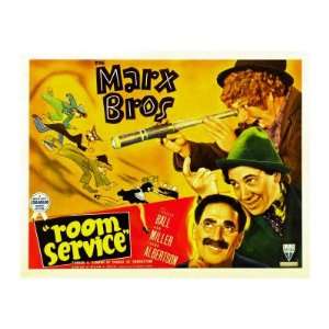  Room Service, Marx Brothers Left from Left Chico Marx, Groucho 