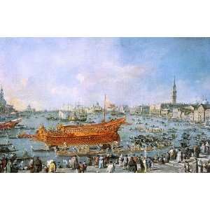  Hand Made Oil Reproduction   Francesco Lazzaro Guardi   24 