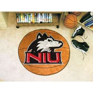     Northern Illinois Huskies NCAA Basketball Round Floor Mat (29