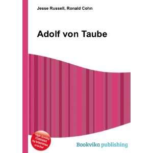  Adolf von Taube Ronald Cohn Jesse Russell Books