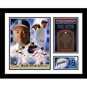  Tony Gwynn Framed Photo Hall of Fame 2007 Milestone 