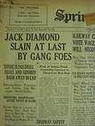 1811101WQ CRIME DECEMBER 19 1931 JACK LEGS DIAMOND KILL