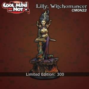 28mm Fantasy Miniatures Lily, Witchomancer (Limited Edition 300) (1)